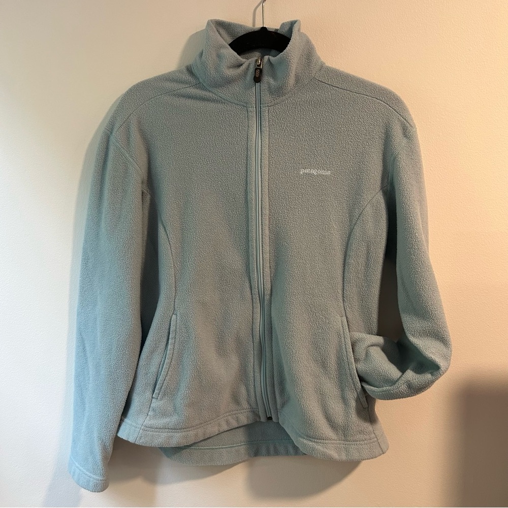 Patagonia Women’s El Cap Fleece Jacket Dusty Blue Size Medium